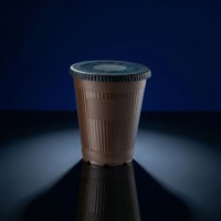 Coffee to go Becher 0,2l PP braun